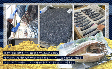 紀州備長炭干し特大真ほっけ