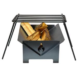 焚き火料理が楽しくなる！Takibit アイアン焚き火台スタンド