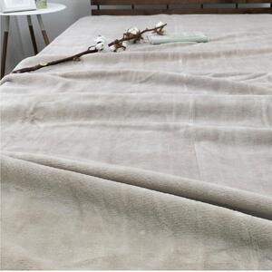 【 ベージュ 】 椿オイル加工 ふんわり綿毛布 シングルサイズ(140×200cm) CNM-101-BE