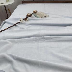 【2枚組】椿オイル加工 ふんわり綿毛布 シングルサイズ(140×200cm) CNM-101-2P