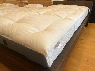 1級技能士の手作り 木綿敷ふとん シングル 中綿3.5kg マットと併用の厚み 生地綿100%