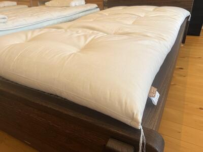 1級技能士の手作り 木綿敷ふとん シングル 中綿5.5kg 1枚で使用可 生地綿100%