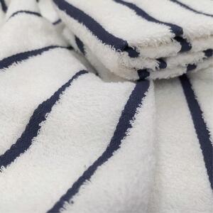 【フェイスタオル8枚組】オーガニックコットンフェイスタオル(34×80cm) しまふわNB-F8