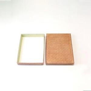 柿渋塗 四つ目箱 便せんサイズ 柿渋布付【TN83】