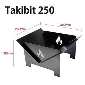 Takibit250+Takibit アイアン 焚き火台 スタンド セット