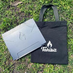 Takibit250+Takibit アイアン 焚き火台 スタンド セット