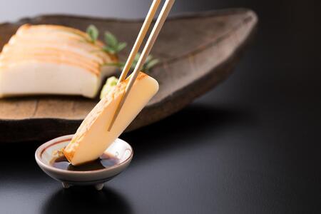 濱辰 扇かまぼこ (焼き) 3枚 化粧箱入