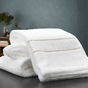 【フェイス3枚組】スーピマ綿フェイスタオル 34×80cm クレF3-WH