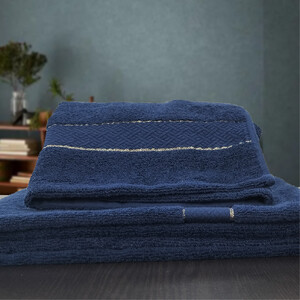 【バスタオル2枚組】スーピマ綿バスタオル 60×120cm クレB2-NB