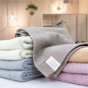 【フェイスタオル8枚組】思わずふれたくなる フェイスタオル 34×85cm ふれるF8-ST