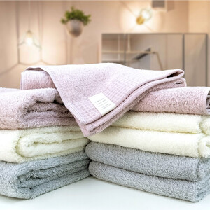 【フェイス6枚バス3枚組】思わずふれたくなる タオルセット ふれるF6B3-ST