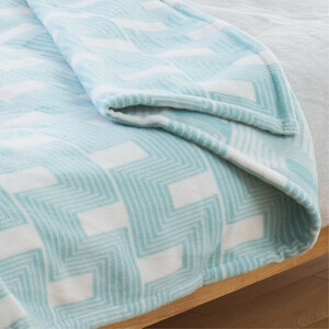 【ダブルサイズ】洗えるタスマニアラムウール混毛布 180×200cm OTW-W-GR