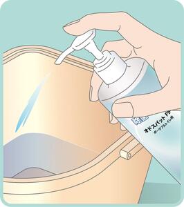 ポータブルトイレ 除菌消臭剤 オドスパットP5-L 2本(400回分)