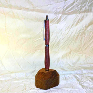 木ことばを添えて贈る木製シャープペン(パープルハート)