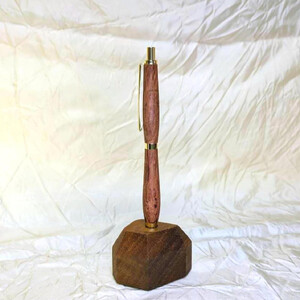 木ことばを添えて贈る木製シャープペン（ブビンガ）