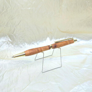 木ことばを添えて贈る木製シャープペン(カリン)