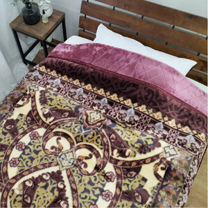 【シングルサイズ】贅沢カシミヤウール混わた入り嵩高毛布 ピンク1枚 CAK-161-PI