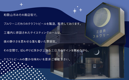 misty moon（Hoppy Wheat Ale  DDH）330ml×3本