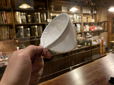 「珈」Dエキストラブレンド500g コーヒー豆 マンデリン 【苦めで濃いめ】と 紀州ネルドリッパー