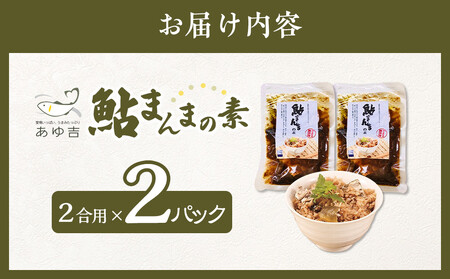 鮎まんまの素（２合用×２パック）