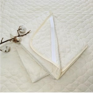 オーガニックコットンガーゼ敷パッド　ダブル（140×205cm）OG-3W