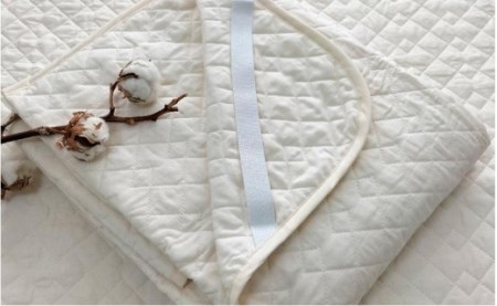 お肌にやさしいキナリガーゼ敷パッド　セミダブル（120×205cm）RP-5SD