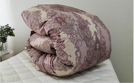 羽毛ふとん　シングル　本掛け　ホワイトダックダウン90%（150×210cm）ピンク UF60-350S　PI