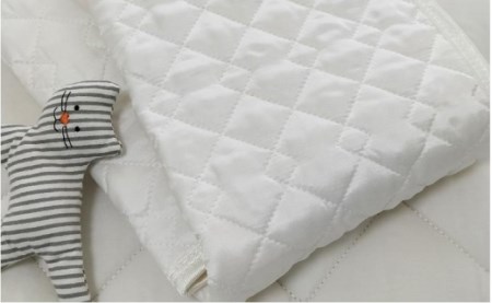 ピュアシルク敷パッド  ベビーサイズ（60×90cm）SCC-6090