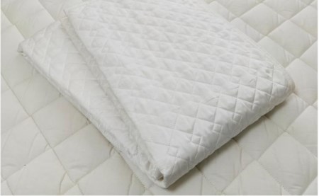 ピュアシルク敷パッド　セミダブルサイズ（120×205cm）SCC-1220SW