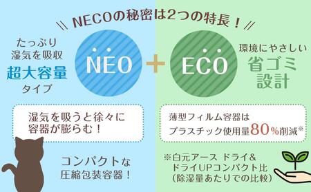 ドライ＆ドライUP NECO 環境配慮型除湿剤 1000ml × 2個入り 6箱セット 和歌山県和歌山市 ふるさと納税サイト「ふるなび」