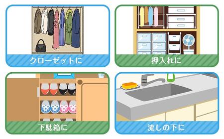 ドライ&ドライUP NECO 環境配慮型除湿剤 1000ml × 2個入り 6箱セット