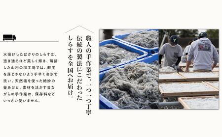七代目 山利 釜あげしらす 900g 紙箱入り 秋しらす【2026年発送】