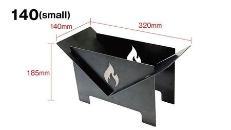 アウトドア グッズ Takibit 140／焚き火台（収納バッグ付）