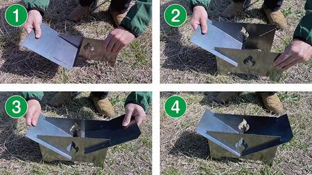 アウトドア グッズ Takibit 385/焚き火台（収納バッグ付） | 和歌山県