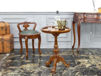 ヴァ―サ ラウンドテーブル ブラウン