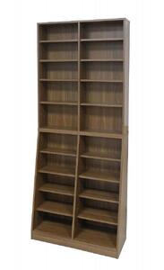 【ウォールナット】大容量ホームシェルフW75