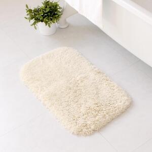 【アイボリー】バスマット 35×60cm 乾度良好バスミューズミレニアム  吸水速乾 抗菌防臭 足拭きマット