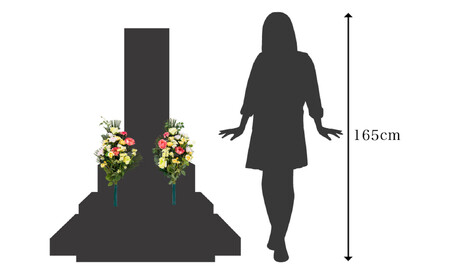 ［冬］仏花墓用デラックス 2束セット SNG102269115