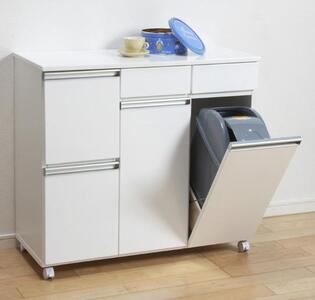 ダイニングダストボックス 4D ホワイト