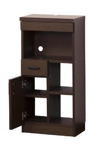 NEWルーター収納40 ブラウン