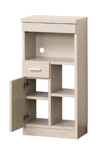 NEWルーター収納40 白木目