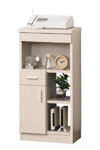 NEWルーター収納40 白木目