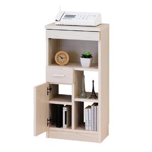 NEWルーター収納40 白木目