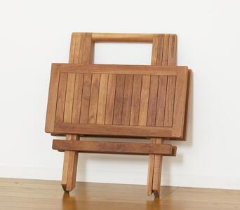 チークテーブル 折りたたみ式