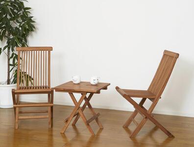 チークテーブル 折りたたみ式