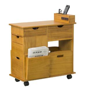 ソファーサイド すっ桐ワゴン