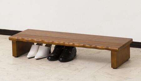 天然木玄関台 90