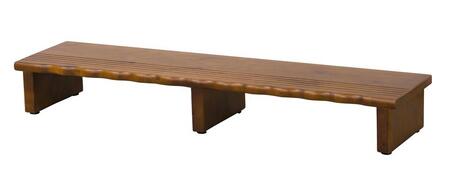 天然木玄関台 120