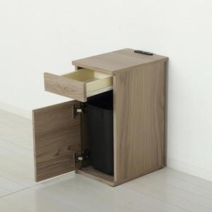 コンセント付ダストボックス グレージュ