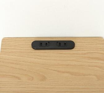 コンセント付ダストボックス ナチュラル